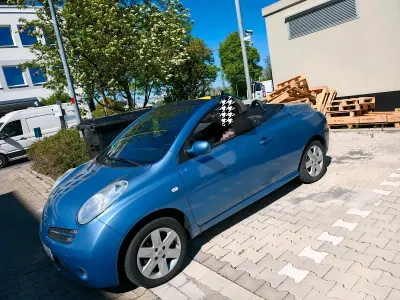 Gebraucht Nissan Micra C+C 88 PS (64 kW) 2007 Blau Cabrio