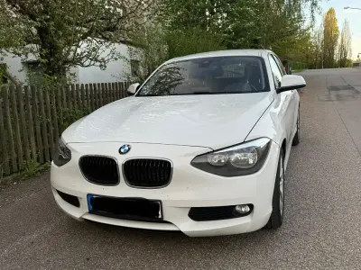 Brugt BMW 118 Sport Line 143 HK (105 kW) 2012 Hvid Hatchback