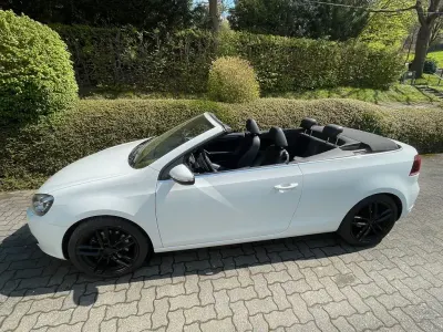 Brugt VW Golf 160 HK (117 kW) 2011 Hvid Cabriolet