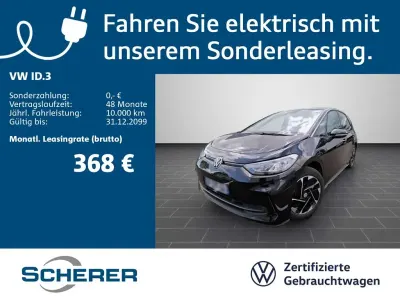 Second-hand VW ID.3 Pro 150 kW (204 CP) 2023 Negru Hatchback