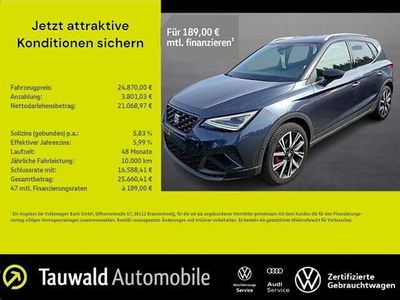 Gebraucht Seat Arona FR 150 PS (110 kW) 2024 Grau SUV