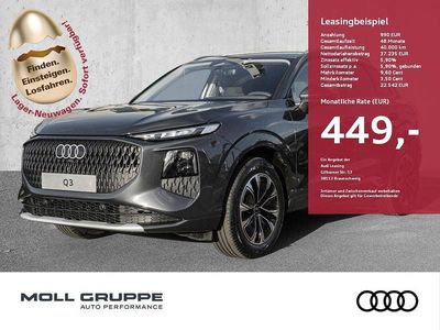 Neu Audi Q3 Ambiente 150 PS (110 kW) 2025 Grau SUV