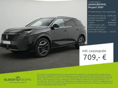 Neu Peugeot 5008 Long Range 169 kW (231 PS) 2026 Met. perla nera schw SUV
