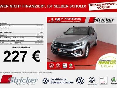 Gebraucht VW T-Roc Style 150 PS (110 kW) 2024 Silber SUV