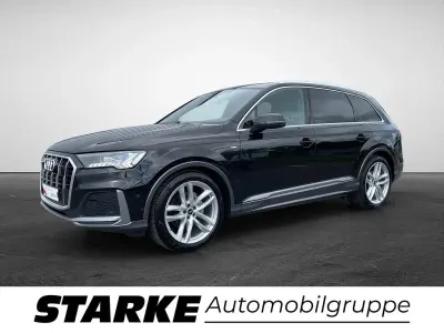 Gebraucht Audi Q7 S-Line 286 PS (210 kW) 2023 Mythosschwarz metallic SUV