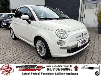 Gebraucht Fiat 500 Lounge 69 PS (50 kW) 2010 Weiß Kleinwagen