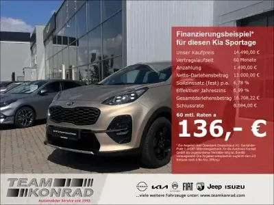 Gebraucht Kia Sportage GT-Line 177 PS (130 kW) 2019 Silber SUV