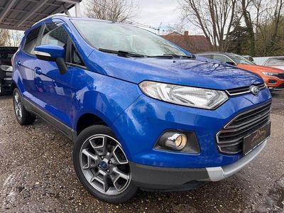 Gebraucht Ford Ecosport Titanium 125 PS (91 kW) 2016 Blau SUV