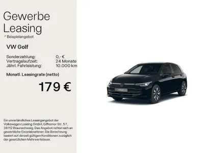Gebraucht VW Golf VIII Goal 150 PS (110 kW) 2025 Grenadillschwarz metallic Limousine