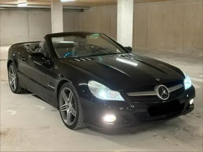 Gebraucht Mercedes SL500 Sport 387 PS (284 kW) 2008 Schwarz Cabrio