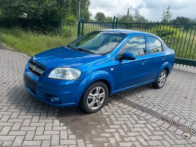 Gebraucht Chevrolet Aveo 2009 Blau Limousine