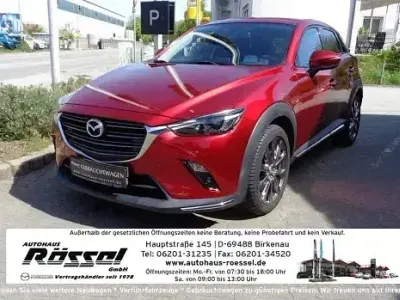 Używany Mazda CX-3 Kangei 121 KM (88 kW) 2019 Czerwony SUV