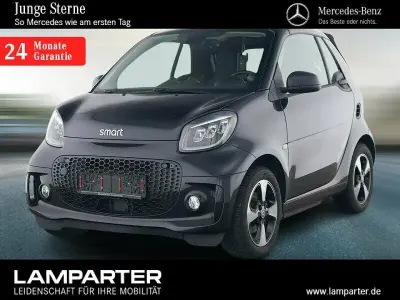 Begagnad Smart ForTwo Electric Drive 60 kW (82 HK) 2024 Svart Cab