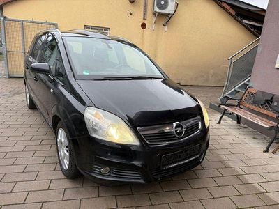 Gebraucht Opel Zafira 150 PS (110 kW) 2008 Schwarz Van / Kleinbus