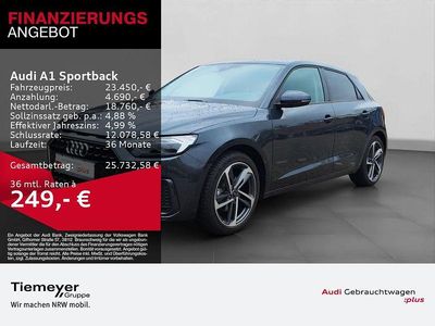 Gebraucht Audi A1 Sportback Advanced 116 PS (85 kW) 2025 Grau Kleinwagen