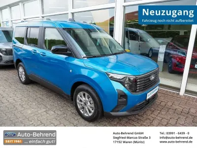 Neu Ford Tourneo Courier Titanium 125 PS (91 kW) 2026 Digital aqua blue Van / Kleinbus