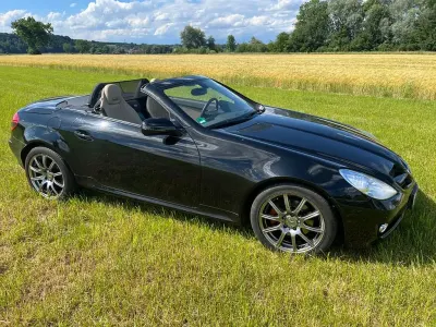 Gebraucht Mercedes SLK200 184 PS (135 kW) 2008 Schwarz Cabrio