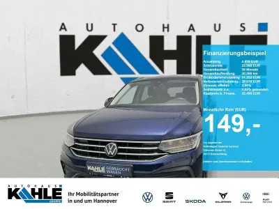 Gebraucht VW Tiguan Allspace Life 150 PS (110 kW) 2024 Blau SUV
