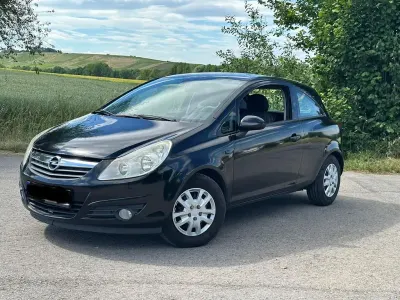 Gebraucht Opel Corsa Edition 80 PS (58 kW) 2008 Schwarz Kleinwagen