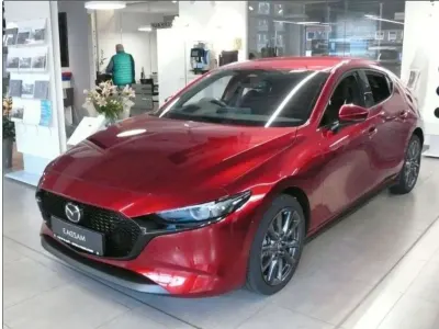 Neu Mazda 3 Exclusive-Line 140 PS (102 kW) 2026 Soul red crystal Limousine