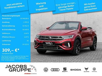 Gebraucht VW T-Roc Cabriolet R-line 150 PS (110 kW) 2025 Rot Cabrio
