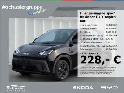 Neu BYD Dolphin Boost 64 kW (88 PS) 2026 Polar night black[schwarz] Kleinwagen