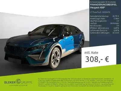 Gebraucht Peugeot 408 GT GT 131 PS (96 kW) 2023 Blau Limousine