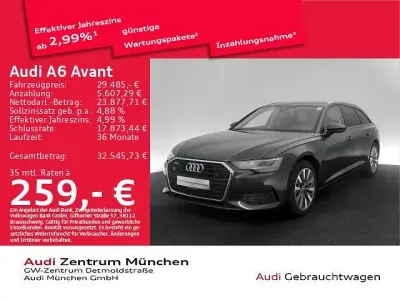 Brugt Audi A6 Performance 299 HK (219 kW) 2022 Grå Stationcar