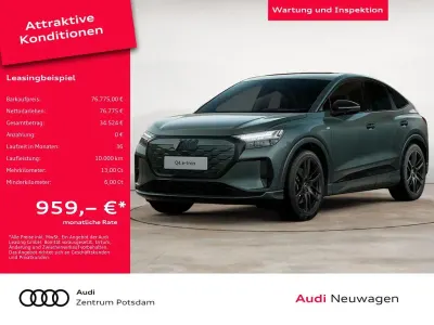 Neu Audi Q4 Sportback e-tron Performance 210 kW (286 PS) 2026 Grün SUV