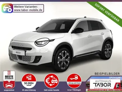 Neu Fiat 600 La Prima 145 PS (106 kW) 2026 Gelato weiß uni SUV