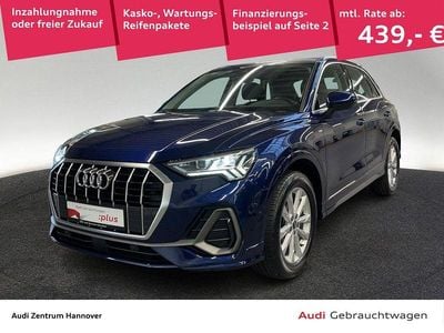 Usata Audi Q3 S-Line 150 CV (110 kW) 2020 Blu SUV