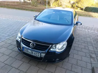 Gebraucht VW Eos 140 PS (102 kW) 2007 Schwarz Cabrio