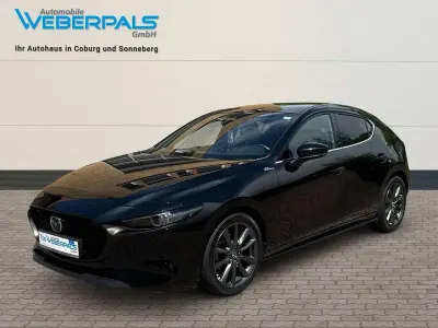 Gebraucht Mazda 3 Selection 122 PS (89 kW) 2019 Schwarz Limousine