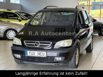 Gebraucht Opel Zafira Njoy 125 PS (91 kW) 2004 Schwarz Van / Kleinbus