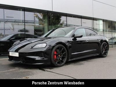 Tiefschwarzmetallic Gebraucht 2025 Porsche Taycan GTS Chrono Limousine | 153.500 €