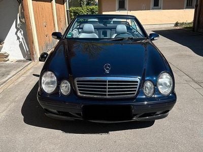 Brugt Mercedes CLK320 Avantgarde 218 HK (160 kW) 2000 Blå Cabriolet