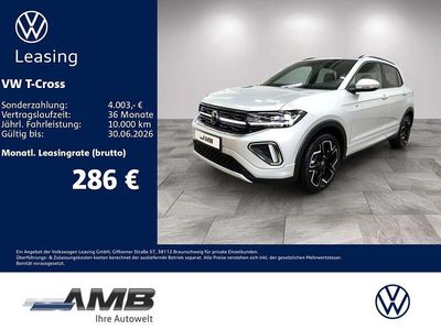 Nuova VW T-Cross R-line 150 CV (110 kW) 2026 Argento SUV