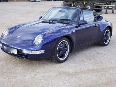Gebraucht Porsche 911 Carrera Cabriolet 272 PS (200 kW) 1994 Blau Cabrio