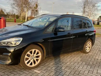Gebraucht BMW 218 Gran Tourer Advantage 150 PS (110 kW) 2018 Schwarz Van / Kleinbus