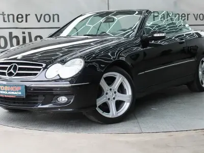Gebraucht Mercedes CLK200 184 PS (135 kW) 2007 Schwarz Cabrio