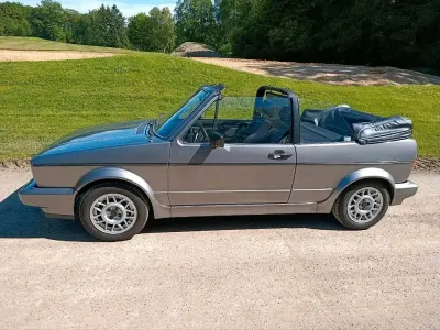 Gebraucht VW Golf Cabriolet 95 PS (69 kW) 1988 Grau Cabrio