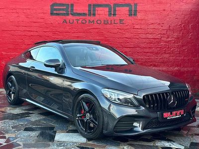 Grau Gebraucht 2018 Mercedes C200 AMG line Coupé | 19.999 € (Teuer)