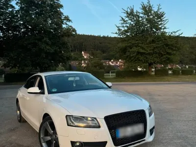 Gebraucht Audi A5 Sportback Design 190 PS (139 kW) 2010 Weiß Kleinwagen