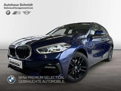 Usata BMW 118 Sport Line 140 CV (102 kW) 2020 Blu Utilitaria