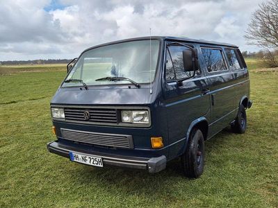Second-hand VW T3 69 CP (50 kW) 1986 Albastru Van