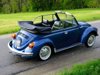 Gebraucht VW Käfer 50 PS (36 kW) 1972 Blau Cabrio