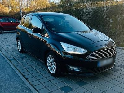 Gebraucht Ford C-MAX Titanium 125 PS (91 kW) 2016 Schwarz Van / Kleinbus