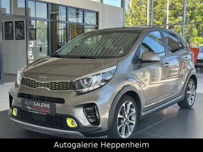 Gebraucht Kia Picanto X-Line 101 PS (74 kW) 2018 Silber Kleinwagen