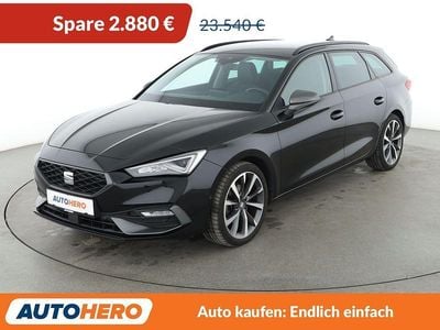 Gebraucht Seat Leon FR 150 PS (110 kW) 2021 Schwarz Kombi
