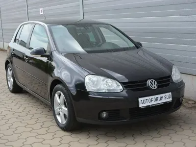 Gebraucht VW Golf VI United 102 PS (75 kW) 2008 Schwarz Kleinwagen